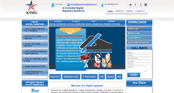 Desktop Screenshot of e-digitalsignature.com